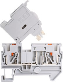 Клемма для установки предохранителя 4кв.мм, Push-In