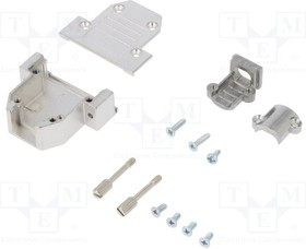 DTMP15-PCC65-K, Корпус для разъемов D-Sub, D-Sub HD 26pin, экранированный