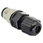 1838275-4, Разъем Кабеля, M12, 8Pos, Plug, M12, Male, 8 Positions, Штырь для Пайки, Прямой Монтаж на