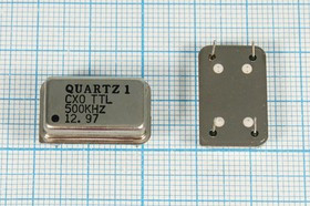 Кварцевый генератор 500, FULL, 5В, CXO, TTL