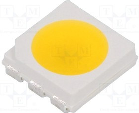 OSM5DSS4C1A, LED; white warm; blinking; 750?1120mcd; 120°; 3?5V; 20mA; 5x5x1.5mm