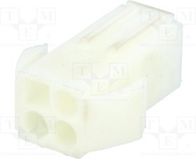 DS1069-02-4FCWD, Вилка, провод-провод, "папа", 4,5мм, PIN 4, Конфиг.выводов 2x2