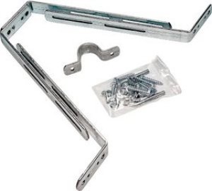 140037, Wall mount bracket, 51mm, Galvanised Steel 140037, Wall mount bracket, 51mm, Galvanised Steel