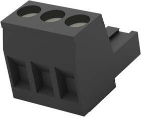 2305909-3, TERMINAL BLOCK, PLUGGABLE, 3POS, 12AWG