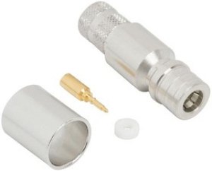 930-255P-51S, RF Connectors / Coaxial Connectors QMA straight plug LMR-400, 50 ohm 930-255P-51S, RF Connectors / Coaxial Connectors QMA straight plug LMR-400, 50 ohm