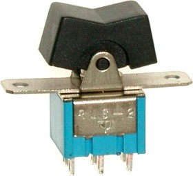 RLS-203-A1, Переключатель 6pin ON-OFF-ON (3A 250V)