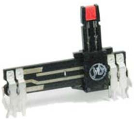 Резистор переменный, движковый 500кОм, линейность B, ширина 40мм, YSV-2072E