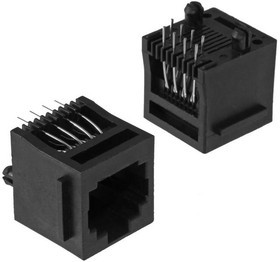 TJ3-8P8C, Разъём RJ , под пайку