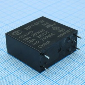 HF14FW/024-HTF, Реле силовое, 25 А, 24 В, SPST-NO HF14FW/024-HTF, Реле силовое, 25 А, 24 В, SPST-NO