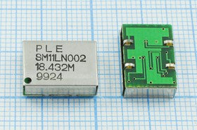 Малошумящий кварцевый генератор 18.432МГц 5В, HCMOS в корпусе SMD 14x9.8мм; гк 18432 \\SMD14098M4\CM