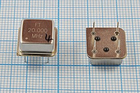 Управляемый напряжением (VCXO) кварцевый генератор 20МГц с перестройкой ПЧ:+/-100ppm, гк 20000 \VCXO Управляемый напряжением (VCXO) кварцевый генератор 20МГц с перестройкой ПЧ:+/-100ppm, гк 20000 \VCXO