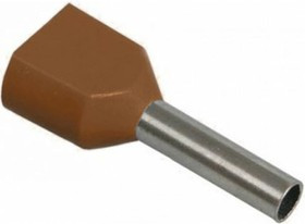 UTE10-4-D2-4-100, Наконечник НШВИ(2) 1,5-8 коричневый (20шт/упак) IEK