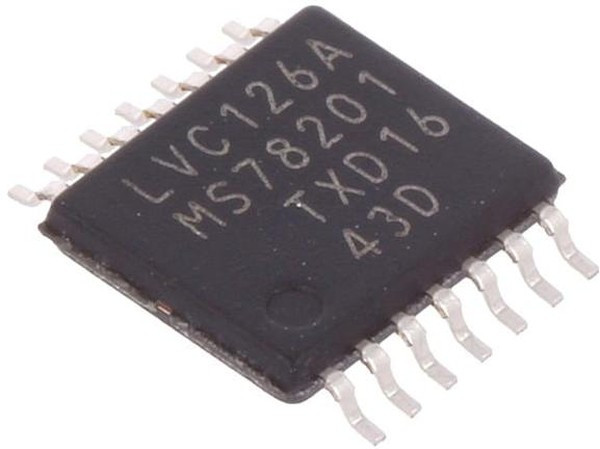 74LVC126APW,112, Buffer/Line Driver 4-CH Non-Inverting 3-ST CMOS 14-Pin TSSOP Bulk 74LVC126APW,112, Buffer/Line Driver 4-CH Non-Inverting 3-ST CMOS 14-Pin TSSOP Bulk