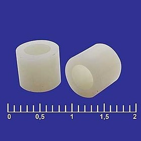 Ф7-4X6, Стойка пластиковая d внутр=4мм, L=6мм