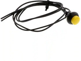 PB6B2HS5M1CAL00Y500, PB6 Series Push Button Switch, (On)-Off, Panel Mount, SPST - NO, 50 V dc, 125V ac, IP68