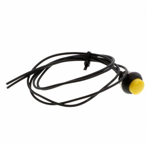 PB6B2HS5M1CAL00Y500, PB6 Series Push Button Switch, (On)-Off, Panel Mount, SPST - NO, 50 V dc, 125V ac, IP68