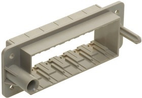 09140241711, Heavy Duty Power Connectors 6 MODULE FRAME FIXED MOUNT