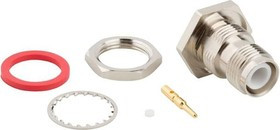 122400RP-10, RF Connectors / Coaxial Connectors TNC Bulkhead Jack Solder .085-.086 Cbl 122400RP-10, RF Connectors / Coaxial Connectors TNC Bulkhead Jack Solder .085-.086 Cbl