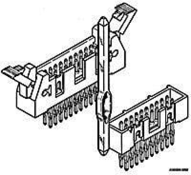 10080054-115LF, Headers &amp; Wire Housings 26P DR EJCT LTCH HDR