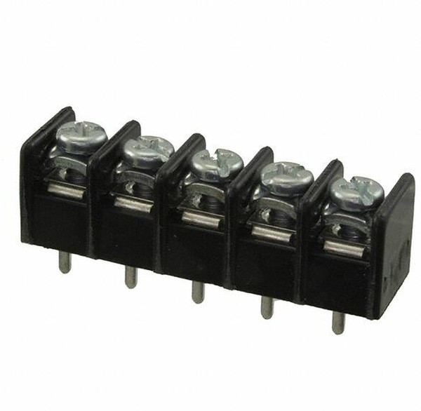 A10220507, TERMINAL BLOCK, BARRIER, 5POS, 14AWG