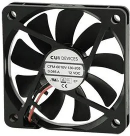 CFM-6015V-239-292-20, DC Fans 24Vdc 0.96W 22.8CFM DC Axial 60x15mm TS