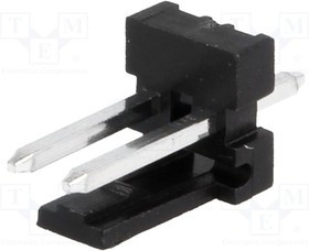 MTSS156-2-D, Гнездо, провод-плата, "папа", PIN: 2, 3,96мм, THT, MAS-CON, луженые