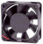 OD6025-12HBIP69K, DC Fans DC Fan, 60x60x25mm, 12VDC, 25CFM, 0.15A, 30dBA, 4000RPM, Ball, Wire, IP69K