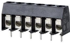 31271112, Клеммная колодка типа провод к плате, 5 мм, 12 вывод(-ов), 26 AWG, 14 AWG, 4 мм², Винт