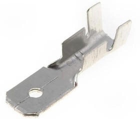 ST-035/3, Наконечник: плоская, 6,3мм, 0,8мм, "папа", 1,5-2,5мм2, обжим