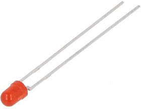 TLLR4400, LED 635nm Red 3 mm T-1 TLLR4400, LED 635nm Red 3 mm T-1