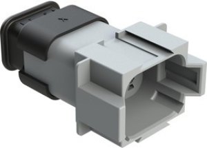 AT04-08PA-SR2GY, Automotive Connectors 8P KEYED STRAIN RELIEF EC