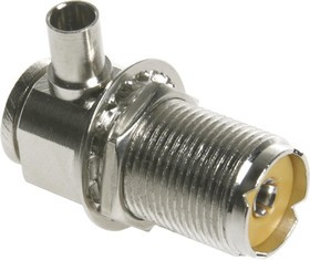 HYR-0607A (UHF-7513A) (GU-607), Разъем UHF, гнездо угловое RG-58, вкручивающийся (Twist-on)