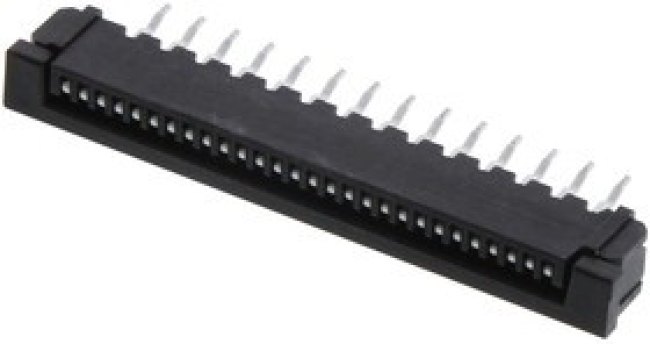 SLW28S-1C7LF, CONNECTOR, FFC/FPC, 28POS, 1ROW, 1MM