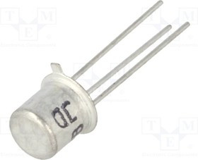 BC177B-CDI, Транзистор: PNP, биполярный, 45В, 0,2А, 0,3/0,75Вт, TO18, 10дБ