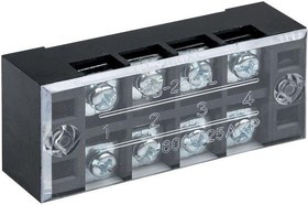 Терминал клеммный TB-2504 до 2.5кв.мм 25А 4 клеммные пары EKF tb-2504