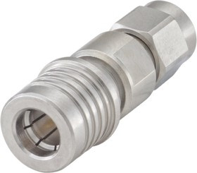 28S132-S00N5, Straight 50 RF Adapter QMA Plug to SMA Plug 18GHz