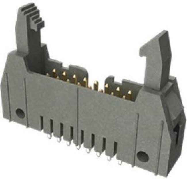 71922-134LF, Conn Ejector Header HDR 34 POS 2.54mm Solder RA Thru-Hole Tube