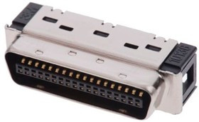 10136-6000EC, D-Sub Micro-D Connectors 36P PLUG SHIELDED IDC WIREMOUNT