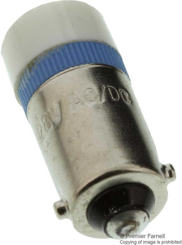 VC18602457, LED BULB, BA9S, BLUE, T-3 1/4