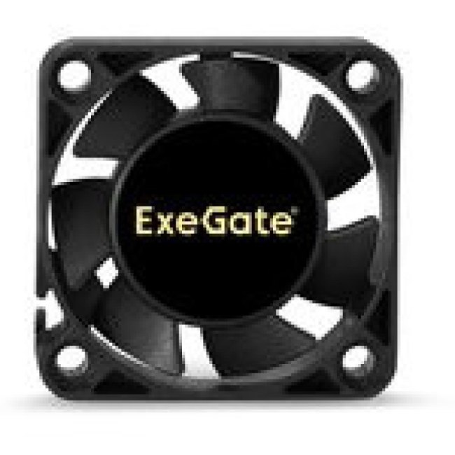 Вентилятор ExeGate EX04010S3P, 40x40x10 мм, Sleeve bearing (подшипник скольжения), 3pin, 5500RPM, 22 Вентилятор ExeGate EX04010S3P, 40x40x10 мм, Sleeve bearing (подшипник скольжения), 3pin, 5500RPM, 22
