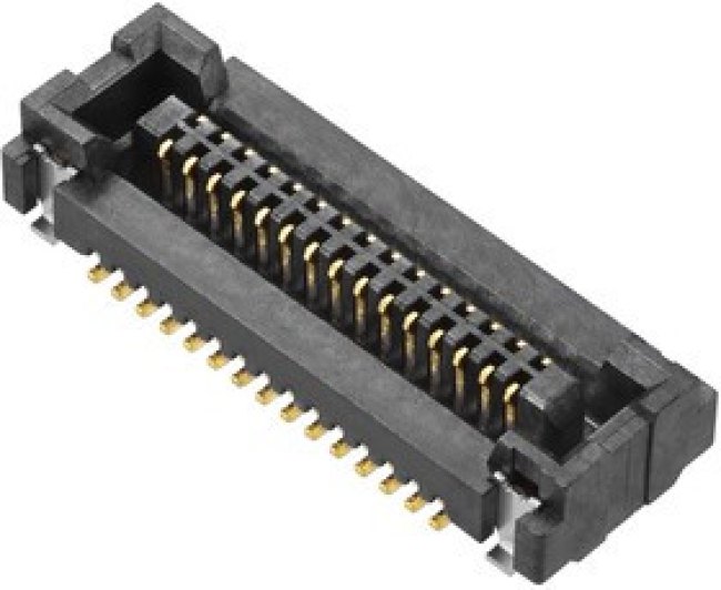 204927-0301, FSB3 Series Vertical Surface Mount PCB Socket, 30-Contact, 2-Row, 0.4mm Pitch 204927-0301, FSB3 Series Vertical Surface Mount PCB Socket, 30-Contact, 2-Row, 0.4mm Pitch