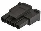 0436450400, Вилка, провод-плата, "мама", micro-Fit 3.0, 3мм, PIN: 4, на провод 0436450400, Вилка, провод-плата, "мама", micro-Fit 3.0, 3мм, PIN: 4, на провод