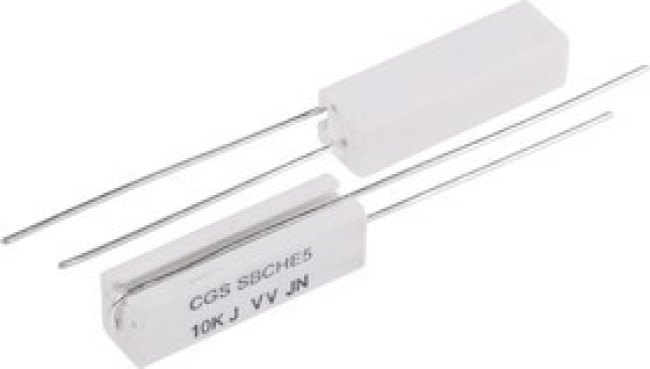 SBCHE510KJ, 10k Wire Wound Resistor 5W ±5% SBCHE510KJ