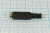 Разъем питания DC розетка , 2.1D5.5, 2C, на кабель, пластик хвост