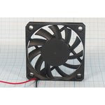 KF0610H1M-R, вентилятор 12В 60х60х10мм подшипник скольжения