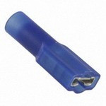 MNU14-250DFIK, TERMINAL, FEMALE DISCONNECT, 0.25IN BLUE