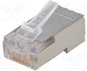 09120009957, Разъем: HDC, вилка, "папа", Han Modular RJ45, PIN: 8, 1А, 50