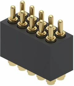 855-22-010-30-001101, Headers &amp; Wire Housings 10P 2R SURFACE MT .252 HEIGHT CONN