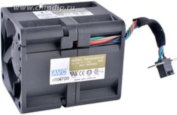 Вентилятор AVC DB04048B12U 40x48мм 12V 1.14A OEM