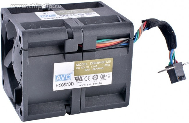 Вентилятор AVC DB04048B12U 40x48мм 12V 1.14A OEM